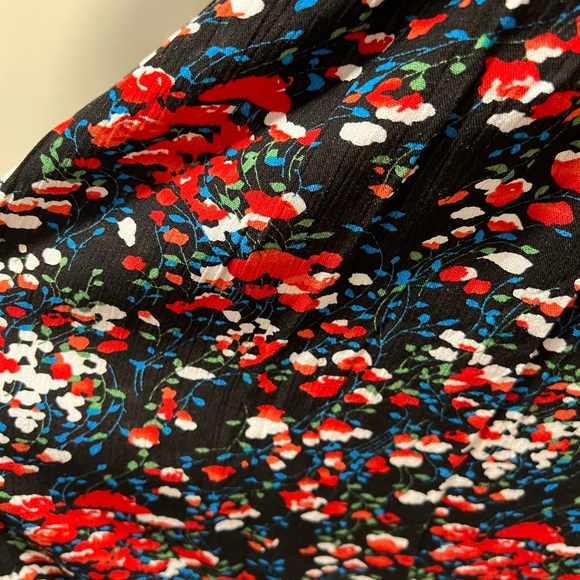 Lulus view from the meadow floral print off the shoulder smocked bodice dress - Picture 6 of 9